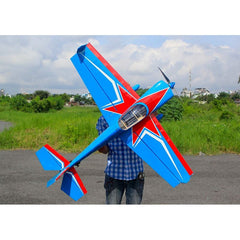 Laser 200 3D 48 inch wingspan ARF 30E Blue/Red NEW 2025 by Seagull