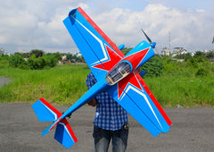Laser 200 3D 48 inch wingspan ARF 30E Blue/Red NEW 2025 by Seagull