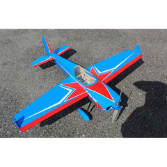 Laser 200 3D 48 inch wingspan ARF 30E Blue/Red NEW 2025 by Seagull