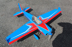 Laser 200 3D 48 inch wingspan ARF 30E Blue/Red NEW 2025 by Seagull