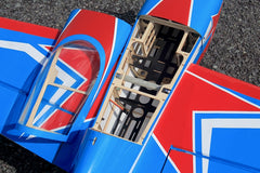 Laser 200 3D 48 inch wingspan ARF 30E Blue/Red NEW 2025 by Seagull