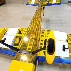 Laser 200 3D 48 Inch wingspan ARF 30E Transparent Yellow New 2025 by Seagull
