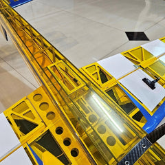 Laser 200 3D 48 Inch wingspan ARF 30E Transparent Yellow New 2025 by Seagull