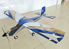 Arising Star Neo 74 Inch Wingspan ARF 20cc Blue/Silver NEW 2025 by Seagull