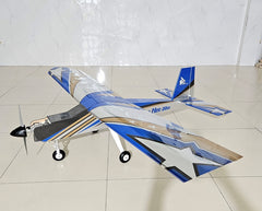 Arising Star Neo 74 Inch Wingspan ARF 20cc Blue/Silver NEW 2025 by Seagull