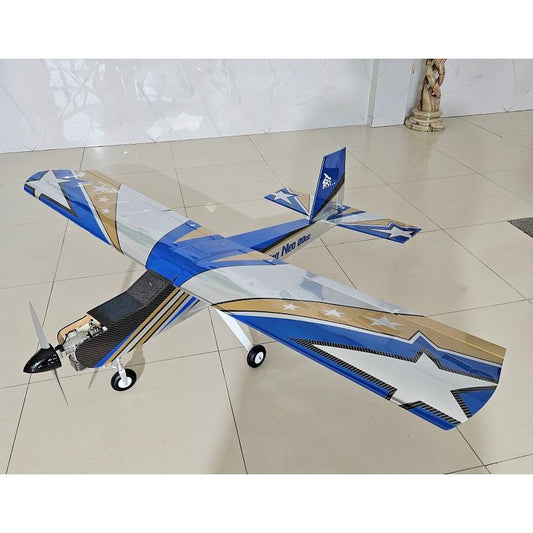 Arising Star Neo 74 Inch Wingspan ARF 20cc Blue/Silver NEW 2025 by Seagull