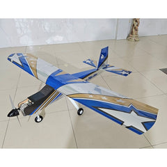 Arising Star Neo 74 Inch Wingspan ARF 20cc Blue/Silver NEW 2025 by Seagull