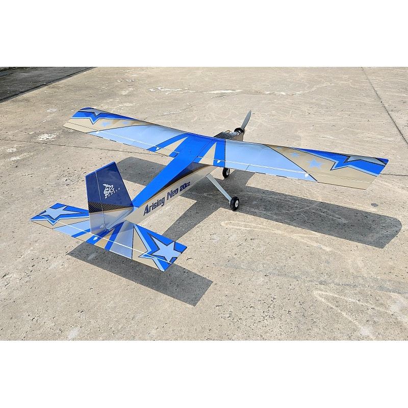 Arising Star Neo 74 Inch Wingspan ARF 20cc Blue/Silver NEW 2025 by Seagull