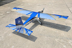 Arising Star Neo 74 Inch Wingspan ARF 20cc Blue/Silver NEW 2025 by Seagull