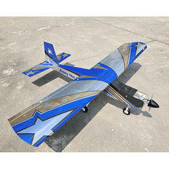 Arising Star Neo 74 Inch Wingspan ARF 20cc Blue/Silver NEW 2025 by Seagull