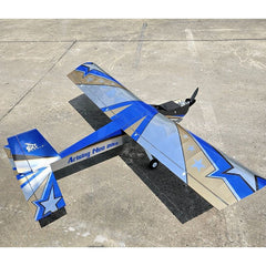 Arising Star Neo 74 Inch Wingspan ARF 20cc Blue/Silver NEW 2025 by Seagull