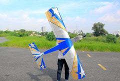 Arising Star Neo 74 Inch Wingspan ARF 20cc Blue/Silver NEW 2025 by Seagull