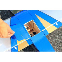 Arising Star Neo 74 Inch Wingspan ARF 20cc Blue/Silver NEW 2025 by Seagull