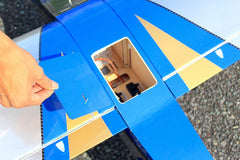 Arising Star Neo 74 Inch Wingspan ARF 20cc Blue/Silver NEW 2025 by Seagull