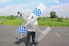 Arising Star Neo 74 Inch Wingspan ARF 20cc Blue/Silver NEW 2025 by Seagull