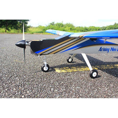 Arising Star Neo 74 Inch Wingspan ARF 20cc Blue/Silver NEW 2025 by Seagull