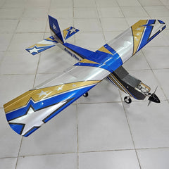 Arising Star Neo 74 Inch Wingspan ARF 20cc Blue/Silver NEW 2025 by Seagull