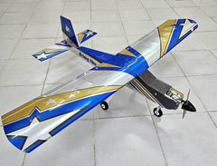 Arising Star Neo 74 Inch Wingspan ARF 20cc Blue/Silver NEW 2025 by Seagull