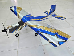 Arising Star Neo 74 Inch Wingspan ARF 20cc Blue/Silver NEW 2025 by Seagull