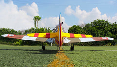 Dewoitine D-520 71" wingspan 26-30cc included Electric Retracts, Matte Finish by