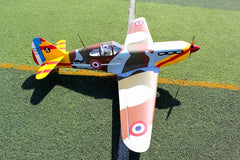Dewoitine D-520 71" wingspan 26-30cc included Electric Retracts, Matte Finish by