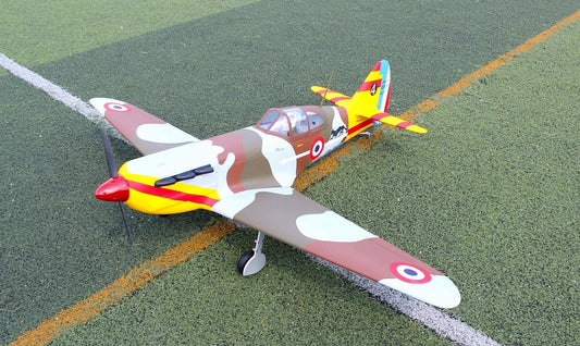 Dewoitine D-520 71" wingspan 26-30cc included Electric Retracts, Matte Finish by