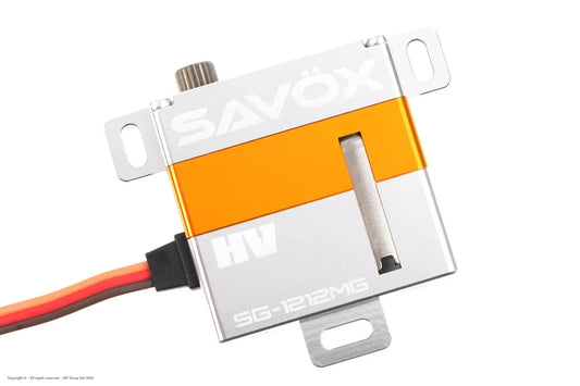 Savox HV Metal Gear High Torque Digital Wing Servo 8kg 0.12sec @ 7.4v 30x10x36mm