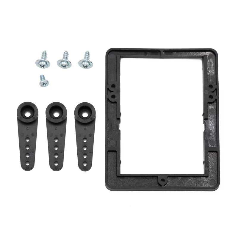 SH-91M Servo Arm/Horn Set and Mounting Plate for 30mm Wide Wing Servos by Savox
