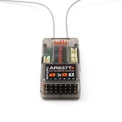 AR637T+ 6 Channel AS3X+ &amp; SAFE Telemetry Receiver (Replaces SPMAR637T)