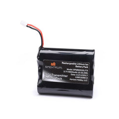 3.7V 6600mAh 1S TX Battery, NX10 iX12 NX8 NX6 XH-1S Plug by Spektrum (Replaces