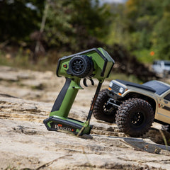 DX Rugged+ TX Only DSMR+ Dual Protocol RX DSMR/SLT Green by Spektrum