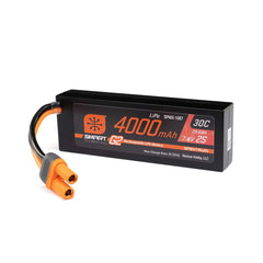 7.4V 4000mAh 2S 30C Smart LiPo Battery, G2 Hard Case: IC5 by Spektrum