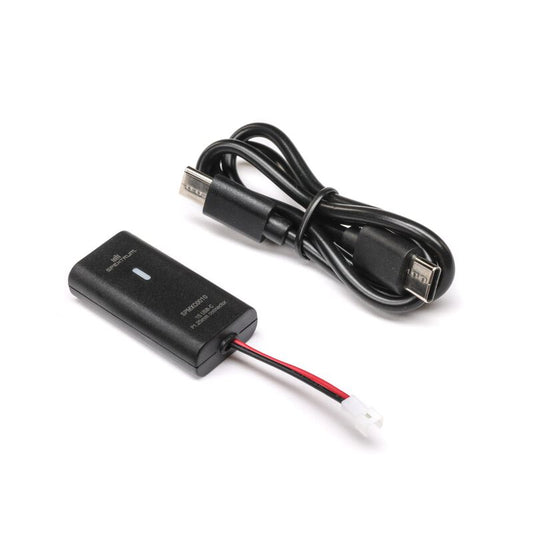 1S PH1.25 2-pin USB-C 500mAh Charger by Spektrum