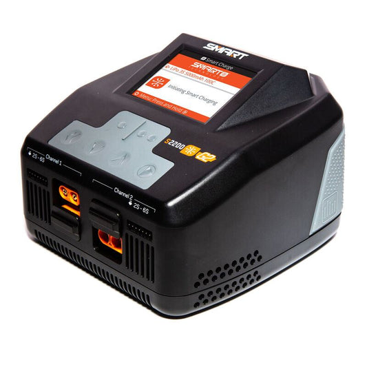 Spektrum Charger AC Smart S2200 G2 Dual Channel 2x200W