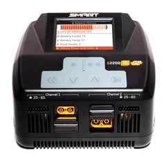 Spektrum Charger AC Smart S2200 G2 Dual Channel 2x200W