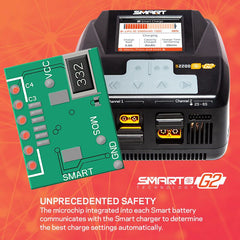 Spektrum Charger AC Smart S2200 G2 Dual Channel 2x200W