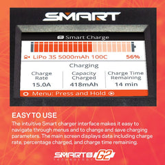 Spektrum Charger AC Smart S2200 G2 Dual Channel 2x200W
