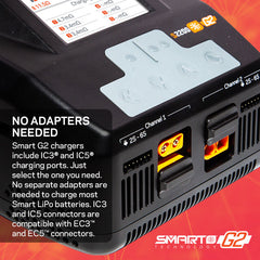 Spektrum Charger AC Smart S2200 G2 Dual Channel 2x200W