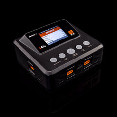 S450 G2 AC/DC Smart Charger 4x50W IC2, IC3, IC5 Selectable by Spektrum