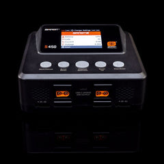 S450 G2 AC/DC Smart Charger 4x50W IC2, IC3, IC5 Selectable by Spektrum