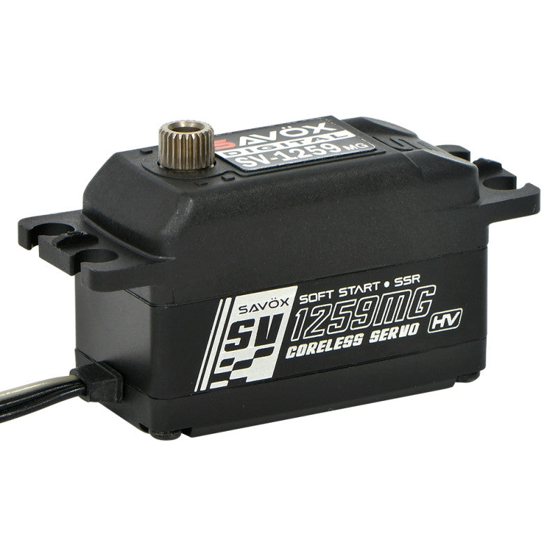 Savox Low Profile HV Metal Gear Servo 22Kg, 0.075sec @8.4v 49g 40.8x20.2x27.35mm