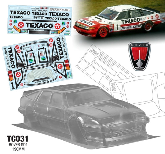 1/10 Rover SD1 190mm Clear Body by Team C