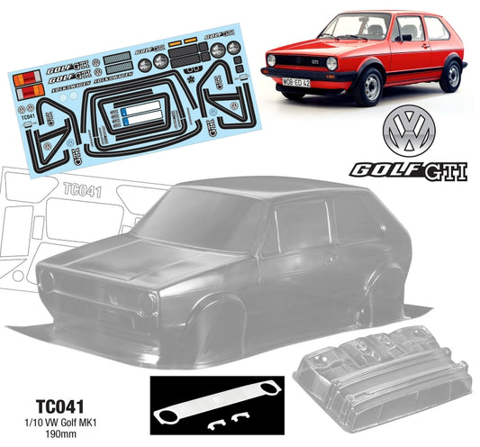 1/10 VW Golf GTI MK1, 190mm