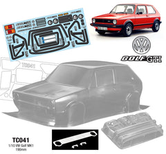 1/10 VW Golf GTI MK1, 190mm