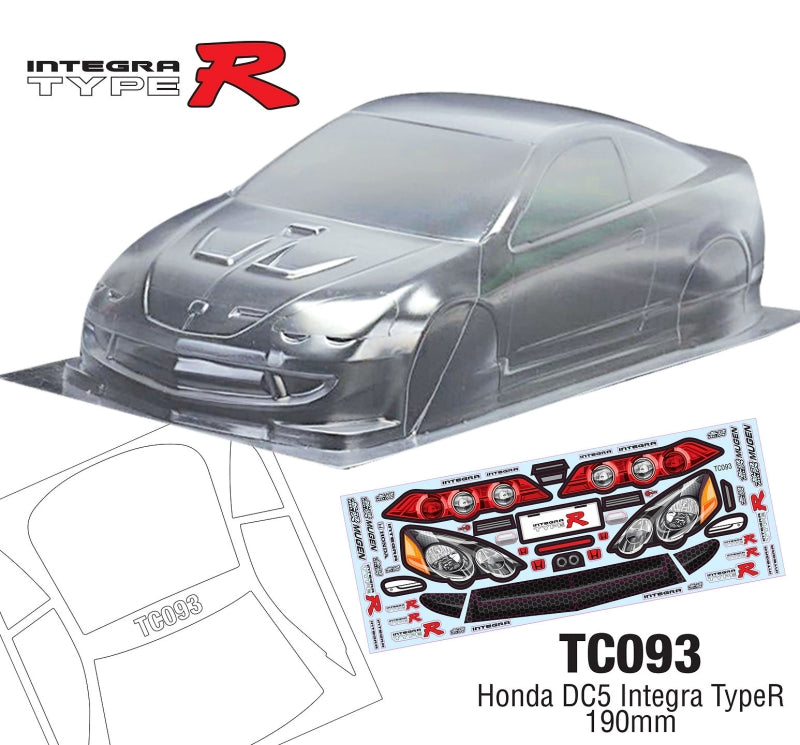 1/10 Honda DC5 Integra TypeR 190mm