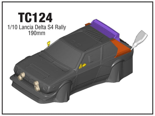 1/10 Lancia Delta S4 Rally (190mm) by Team C