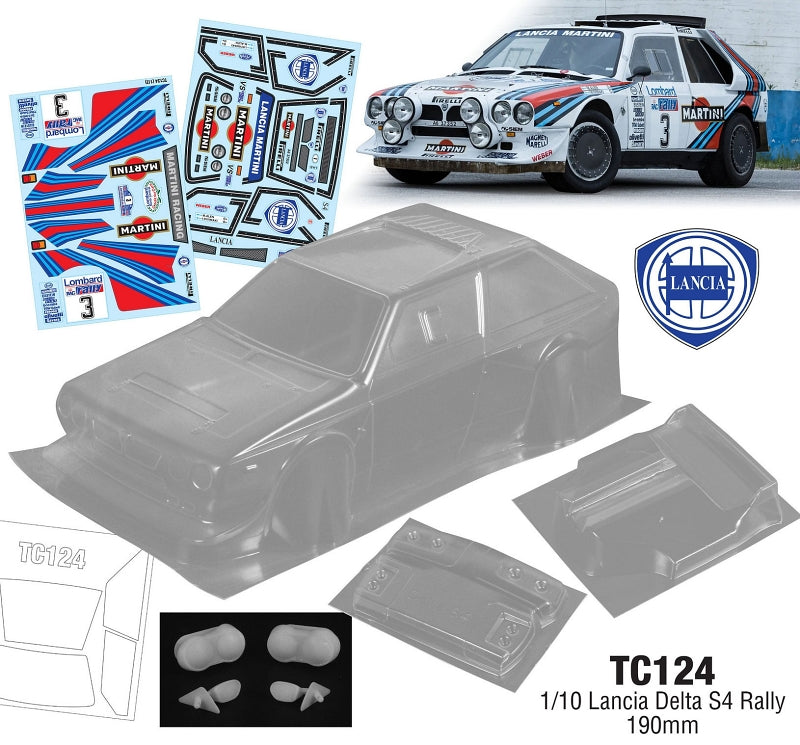 1/10 Lancia Delta S4 Rally (190mm) by Team C