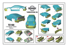1/10 Nissan 180SX, 195mm by Team C
