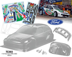 1/10 Ford Focus WRC 2003, 190mm Castrol Decal