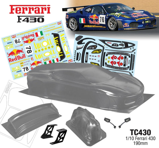 1/10 Ferrari 430 190mm Wide by Team C